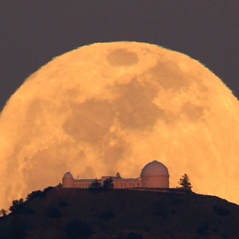 Full Moon, Lick Observatory