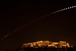 lunar eclipse, eclipse of the Moon,