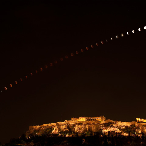lunar eclipse, eclipse of the Moon,