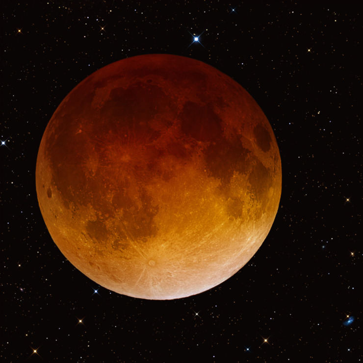 A lunar eclipse in 2014