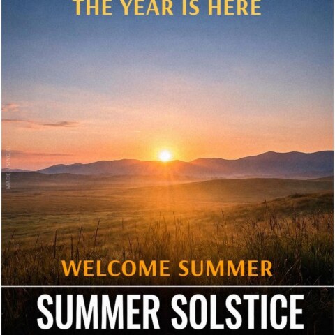June 21 is the summer solstice