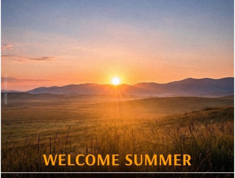 June 21 is the summer solstice